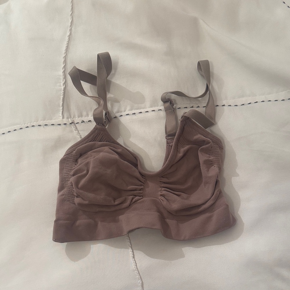 SKIMS Soft Brown Bralette